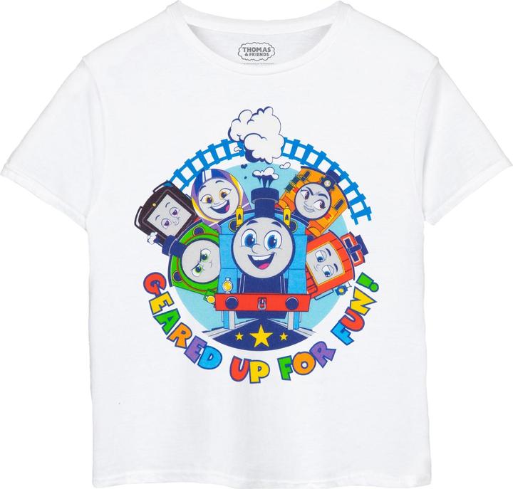 Actual product image Thomas & Friends Childrens/Kids Geared Up For Fun T-Shirt (116)