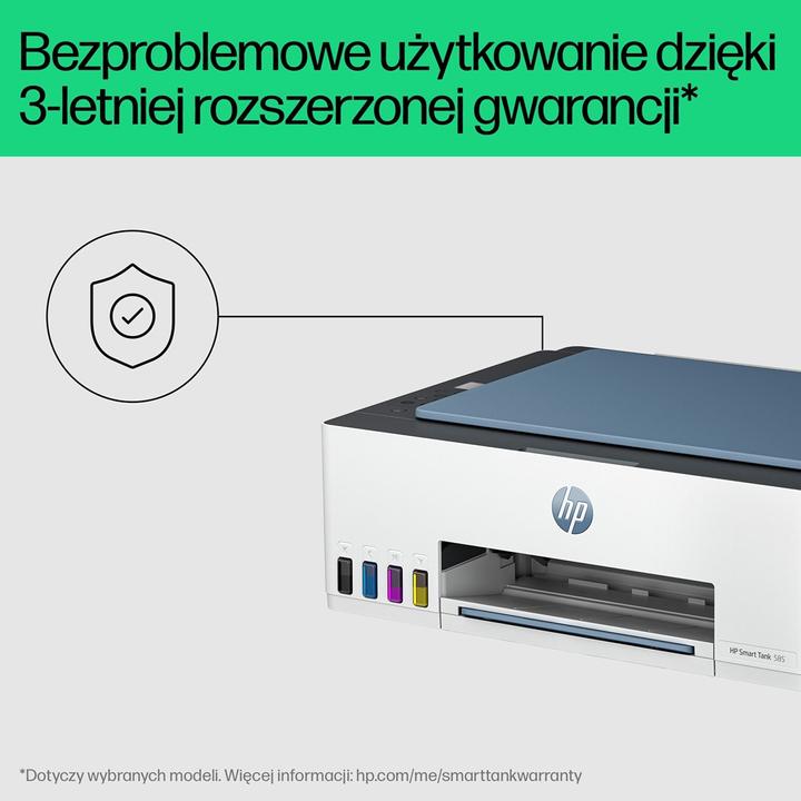 Actual product image HP Smart Tank 585 kolor WIFI (Thermal printing, Colour)