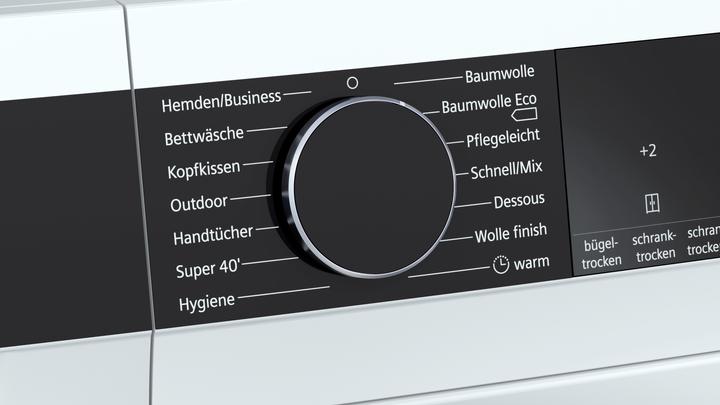 Actual product image Siemens iQ500, Wärmepumpen-Trockner, 8 kg, WQ33G2D00 (8 kg, Right)