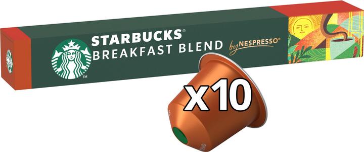 Produktbild Starbucks Breakfast Blend by Nespresso Medium Roast (10 x Port.)
