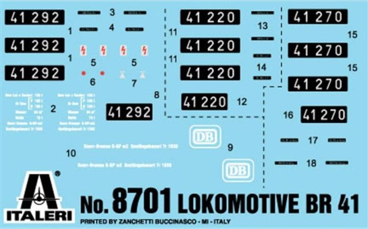 Actual product image Italeri Multi-purpose locomotive class 41