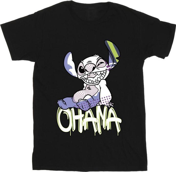 Produktbild Disney Lilo And Stitch Ohana Graffiti TShirt (XL)