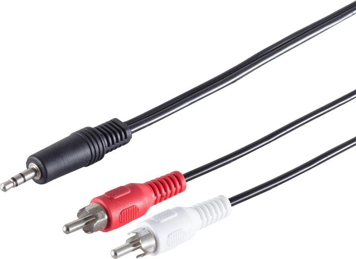 Image du produit Shiverpeaks S/CONN maximum connectivity Câble jack RCA mâle 3,5mm stéréo vers 2 RCA mâles 15,0m (15 m)
