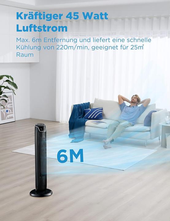 Produktbild Midea Turmventilator FZ10-17JR (62 dB)