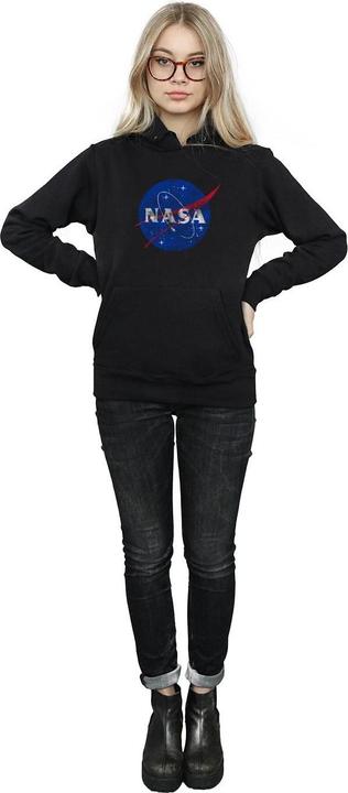 Actual product image Nasa Womens/Ladies Insignia Distressed Hoodie (XXL)
