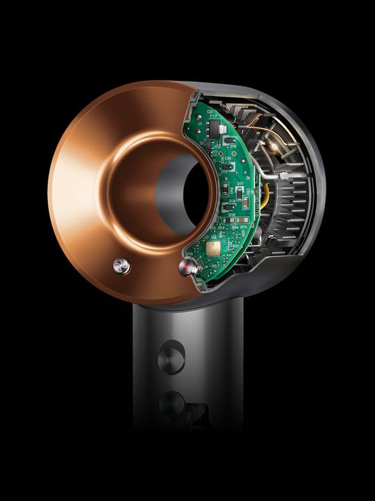 Produktbild Dyson Supersonic HD07, nachtblau / kupfer Haartrockner