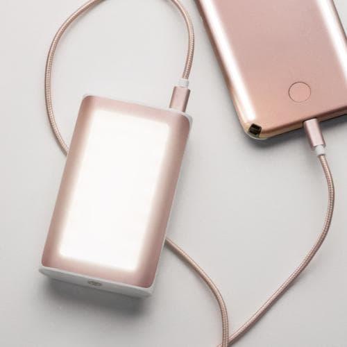 Image du produit LuMee Câble Quick Lightning Charge USB-C/ Lightning pour iPads/ Smartphones Rose (1.20 m, USB 3.0)