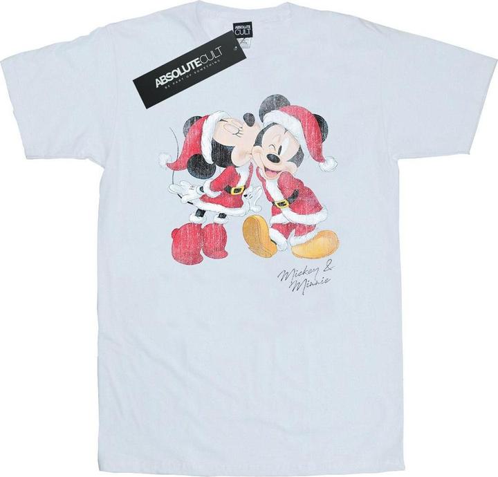 Produktbild Disney Mickey And Minnie Christmas Kiss TShirt (XL)