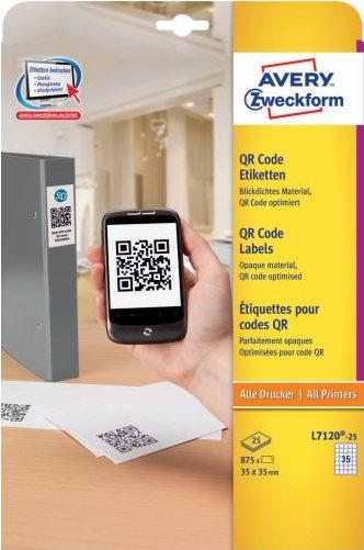 Produktbild Avery Quadratische Etiketten