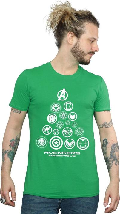 Immagine prodotto Avengers Endgame Pyramid Icons Maglietta Uomo (XXL)