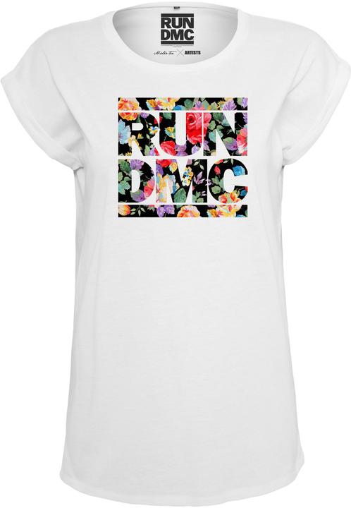 Image du produit Merchcode Ladies RUN DMC Floral Tee (XS)