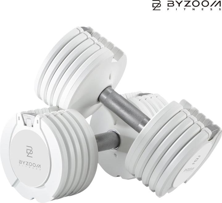 Actual product image Byzoom Fitness Adjustable dumbbell 11.3kg "Pure Series" (1 x 11.3 kg)