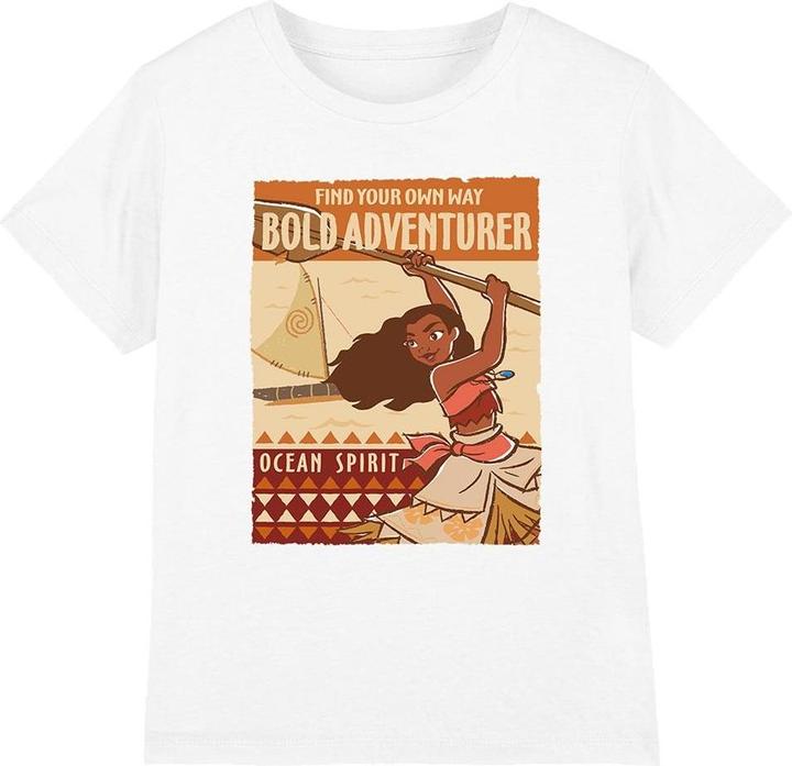 Immagine prodotto Moana Bold Adventurer Maglietta Bambini (128)