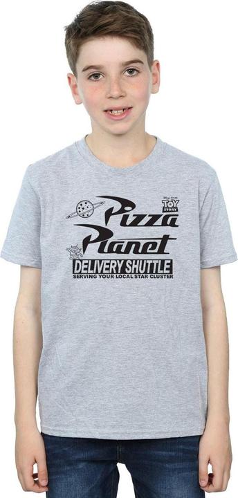 Immagine prodotto Disney Toy Story Pizza Planet Logo Maglietta Ragazzi (140, 146)