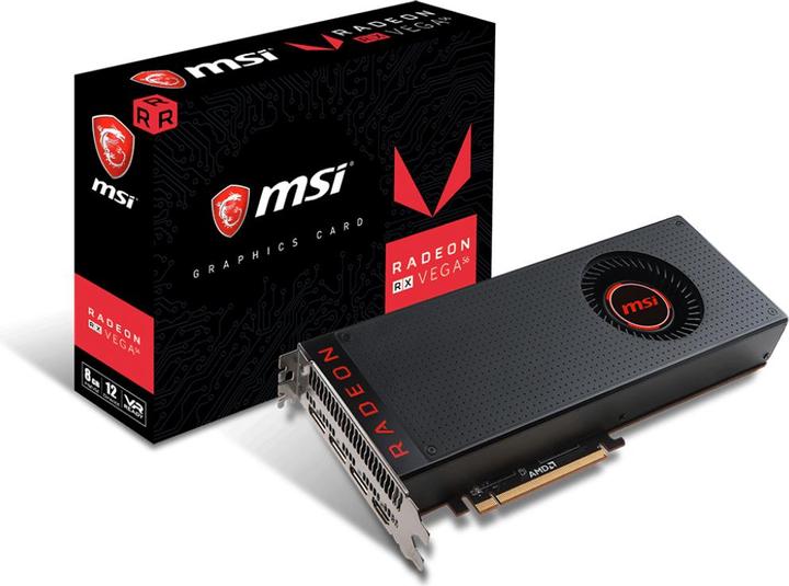 Image du produit MSI Radeon RX Vega 56 8G (8 Go)