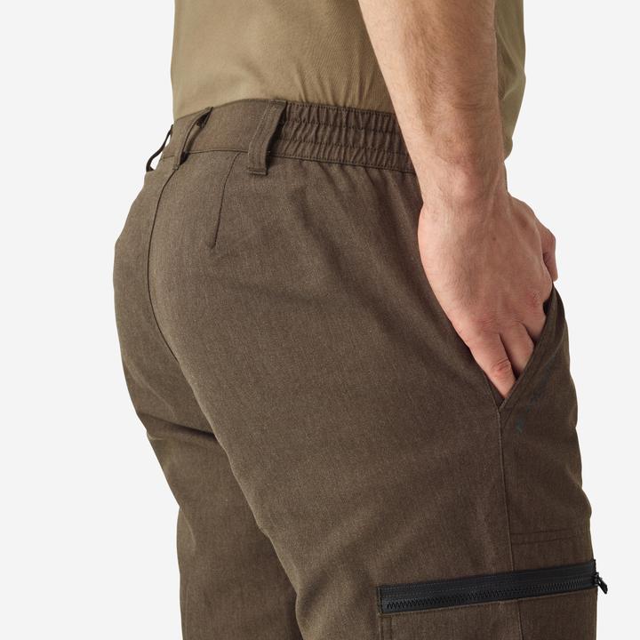 Immagine prodotto Solognac Pantaloni da caccia Steppe 100 marrone resistente (S)