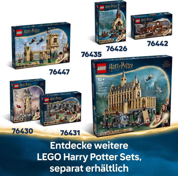 Immagine prodotto LEGO Schloss Hogwarts: Zauberkunstunterricht (76442, LEGO Harry Potter)