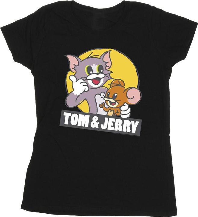 Immagine prodotto Tom & Jerry Sketch Logo Maglietta Donna (L)
