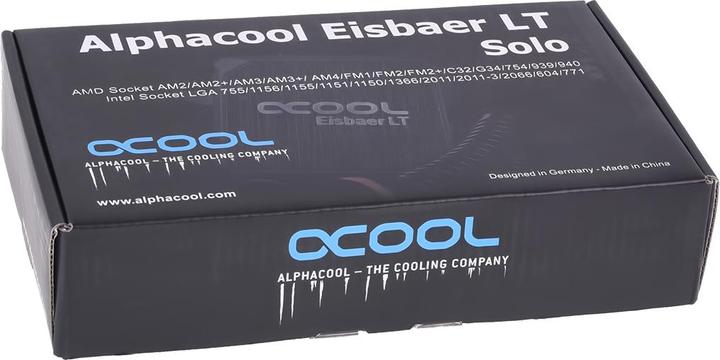 Actual product image Alphacool Eisbaer LT (Solo) CPU Cooler with Pump