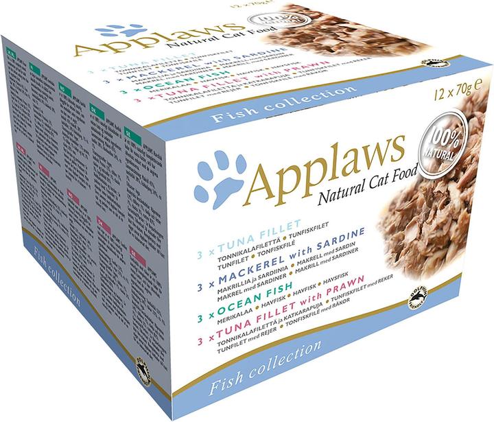 Produktbild Applaws Fisch Multipack (Adult, 12 Stk., 840 g)