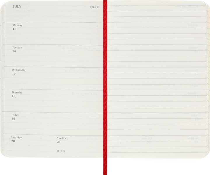Image du produit Moleskine Notizkalender (De poche, A6, Anglais)