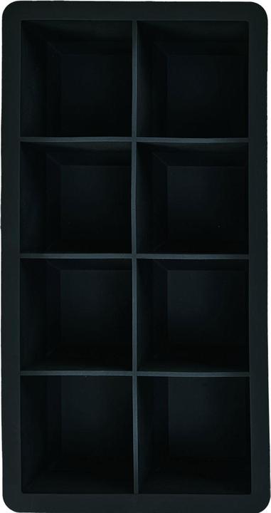 Actual product image Casativo Set of 6 XXL silicone ice cube mould, 8 cavities, 5 x 5 cm, for 1 litre