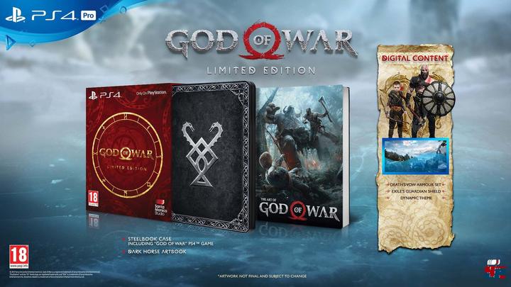 Produktbild Sony God of War - Limited Edition (PS4)