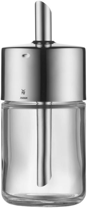 WMF Suikerstrooier Kruidenschudder 240g voor Suiker Cacao Barista Glas Roestvrij Staal (0.25 l)