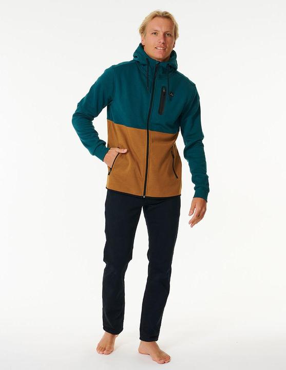 Actual product image Rip Curl Anti Series - Sweatshirt mit durchgehendem Reissverschluss „Departed“ (XL)