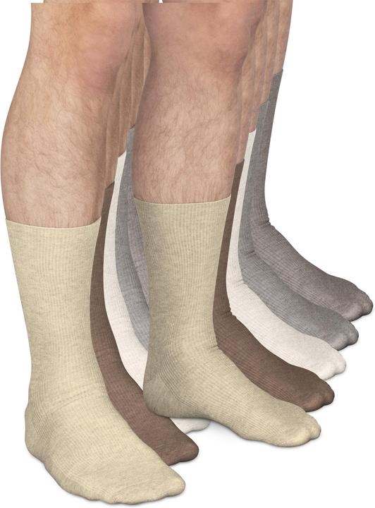 Image du produit Normani 10 paires de chaussettes santé à haute teneur en coton (paquet de 10, 35 - 38)