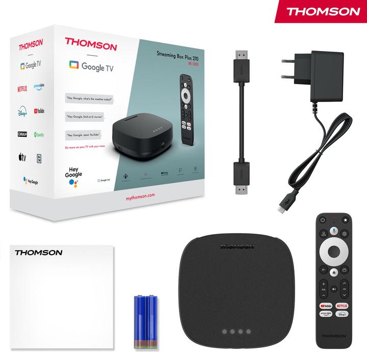 Actual product image Thomson Streaming Box Plus 270 (3.07 GB, Android 12)