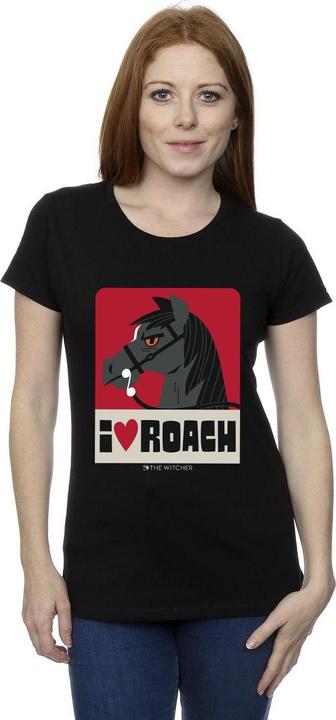 Produktbild Netflix The Witcher I Heart Roach TShirt (S)