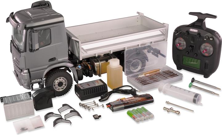 Image du produit Amewi Camion benne Mercedes Arocs (RTR Prêt à fonctionner)