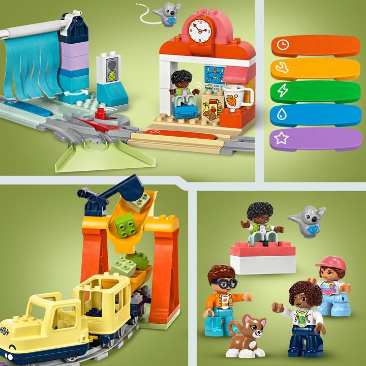Image du produit LEGO Grosse interaktive Eisenbahn (10428)