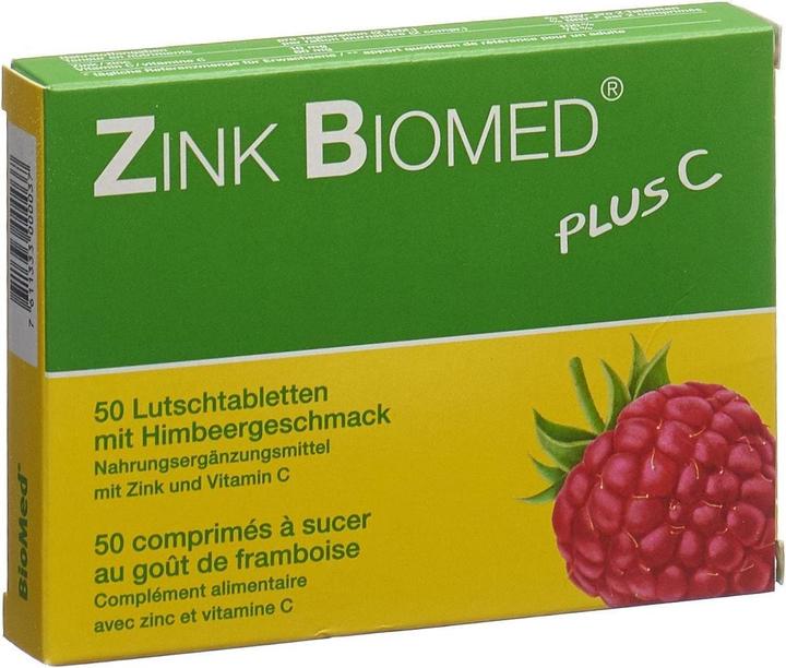 Biomed Zink plus C (50 Stück, Tabletten, 39 g)