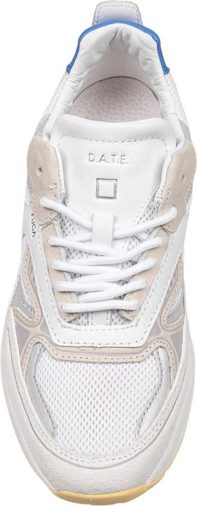 Produktbild D.a.t.e. D.a.t.e fuga sneakers in fabric and suede color white/sky (38)