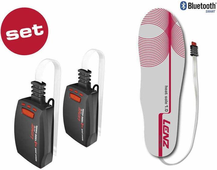 Actual product image Lenz Heated insoles