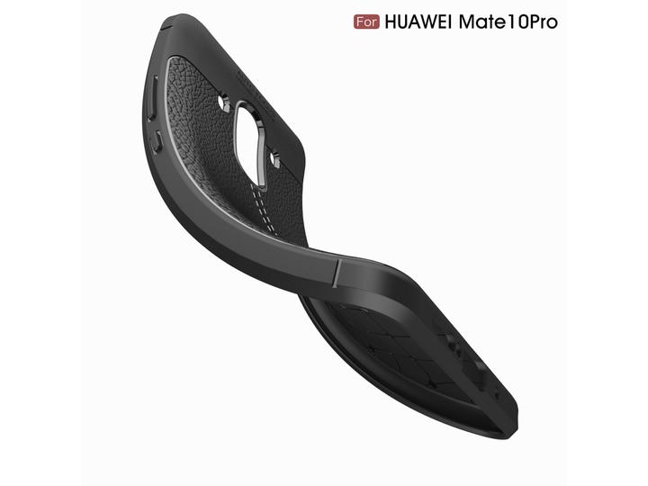 Actual product image Screenguard Huawei Mate 10 Pro Sleeve Leather Design TPU Cover (Mate 10 Pro)