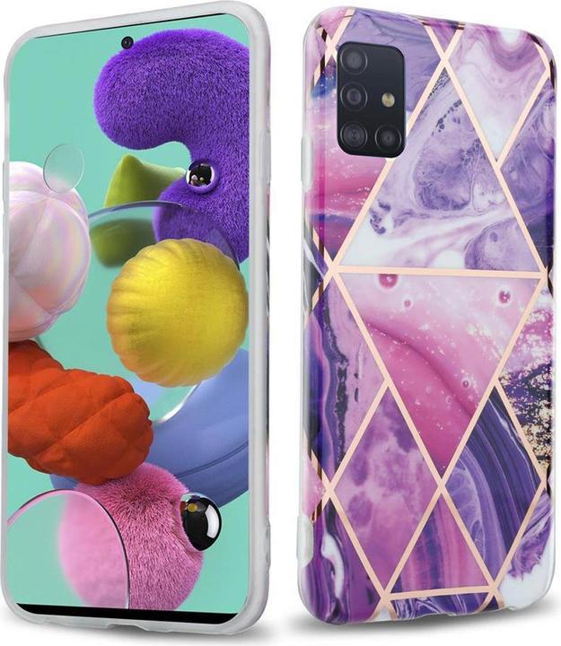 Actual product image Cadorabo IMD TPU Colorful Marble Cover (Samsung Galaxy A51 5G)