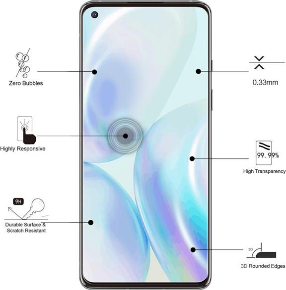 Image du produit Eiger Mountain Glass Clear Edge (1 pièce(s), Oneplus 8)