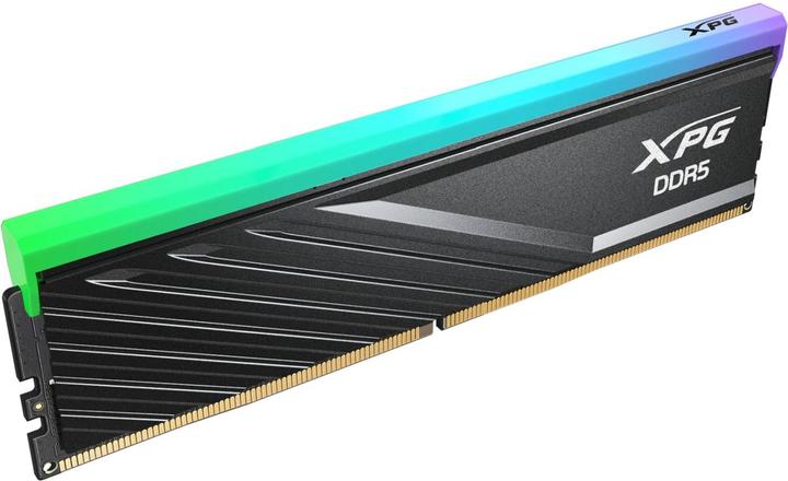 Actual product image Adata DIMM 32 GB DDR5-6000 (black, AX5U6000C3032G-SLABRBK, Lancer Blade RGB, INTEL XMP, AMD EXPO) (1 x 32GB, 6000 MHz, DDR5 RAM, DIMM)