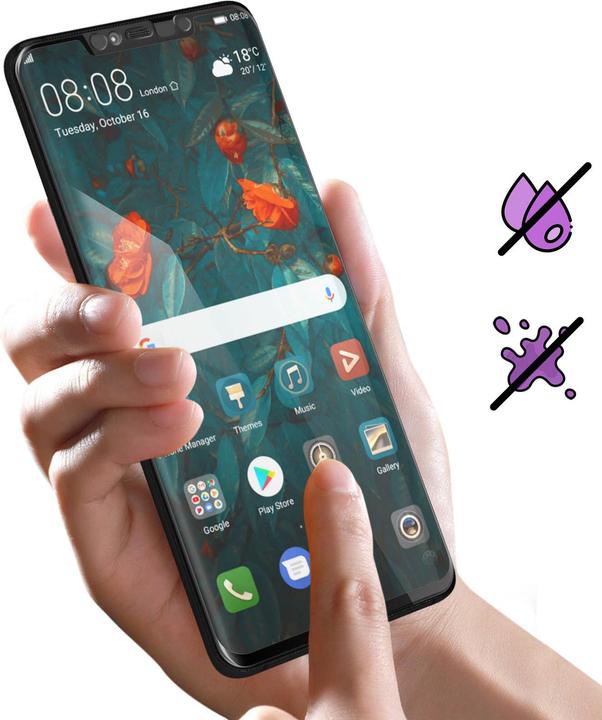 Actual product image Bigben Connected Glass screen protector (2 Piece, Mate 20 Pro)