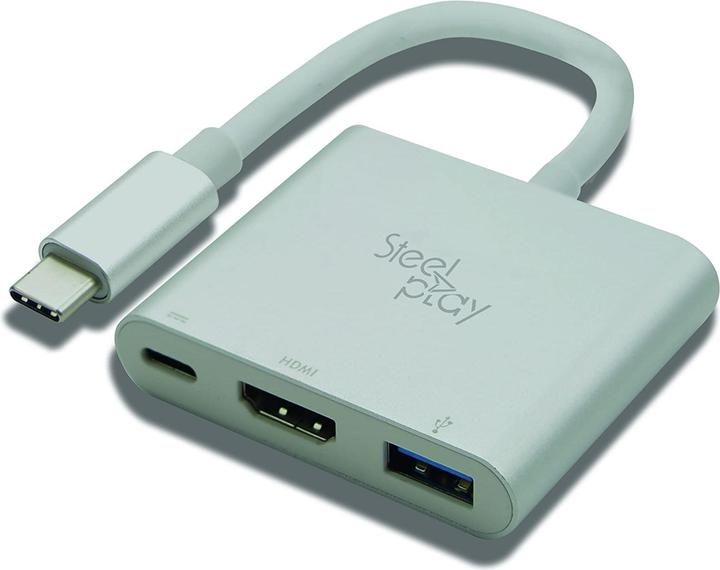 Image du produit Steelplay Mini interrupteur de quai supplémentaire (HDMI, USB 3.0, USB-C, 5.20 cm)