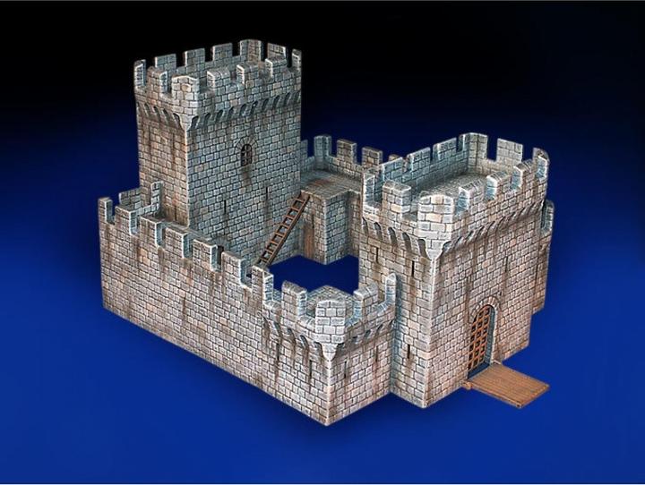 Actual product image Mini art Assault of Medieval Fortress
