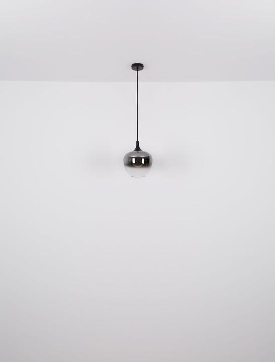 Actual product image Globo Pendant lamp Maxy black matt 6xE27 (E27)
