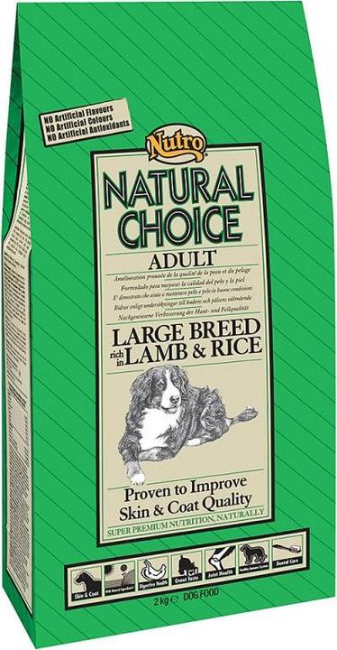 Produktbild Nutro Natural Choice Adult Large Breed Lamm & Reis (Adult, 2 Stk., 12000 g)