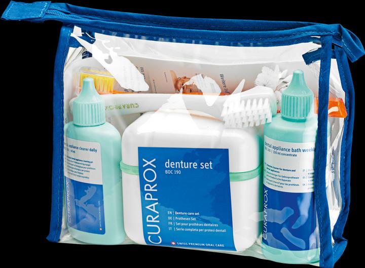 Actual product image Curaprox BDC 190 Dentur Care Set (1 x)