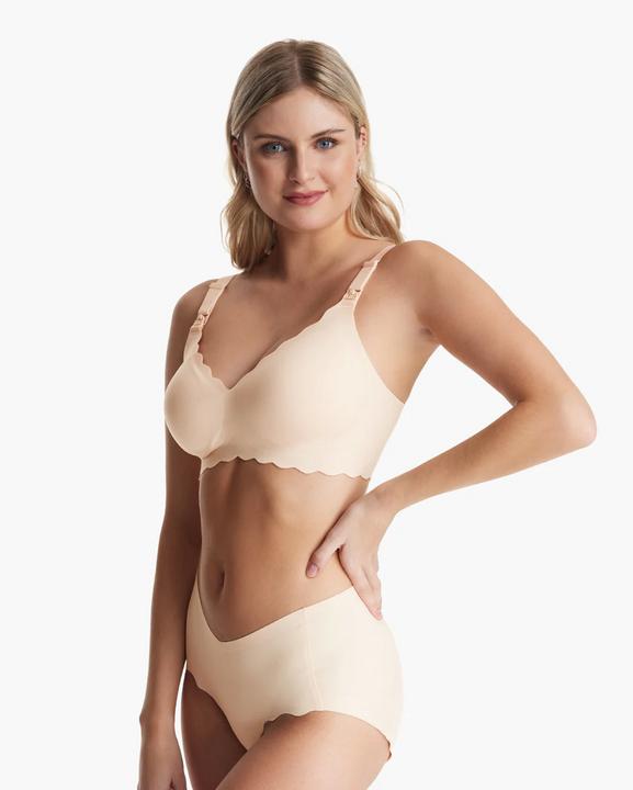 Immagine prodotto Momcozy YN46 Reggiseno da allattamento floreale senza cuciture Skin L (L)