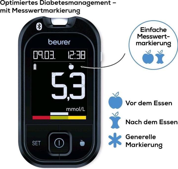 Produktbild Beurer GL 49 (Blutzuckermessgerät)