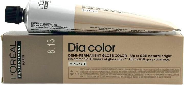 L'Oréal Professionnel Dia Color 8.13 Hellblond Asch Beige - 60ml (Hellblond Asch Beige)